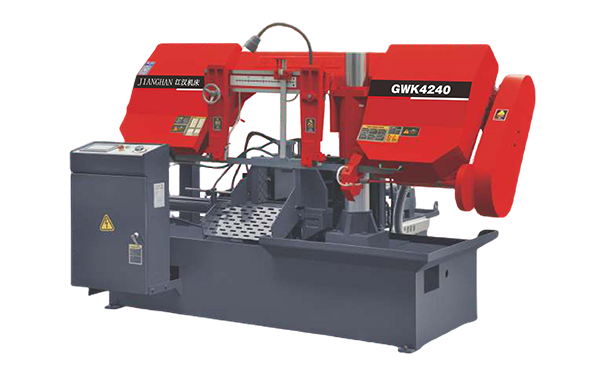 竹山GWK4240数控双柱卧式带锯床
