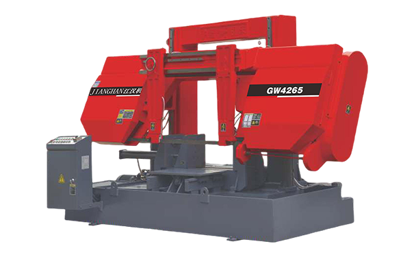 竹山GW4265双柱龙门卧式带锯床