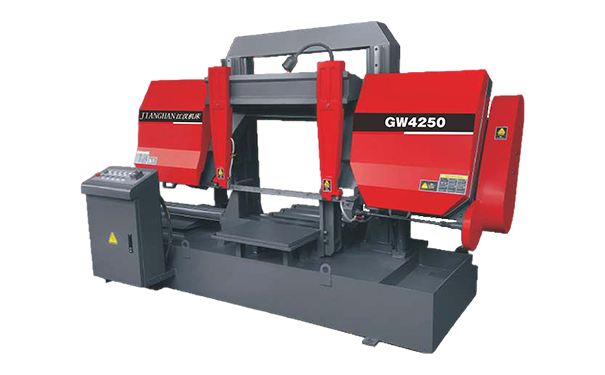 竹山GW4250双柱龙门卧式带锯床