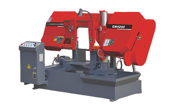 竹山GW4240双柱卧式带锯床